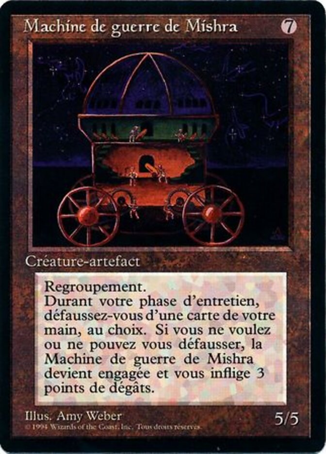 Mishra's War Machine (Foreign Black Border)