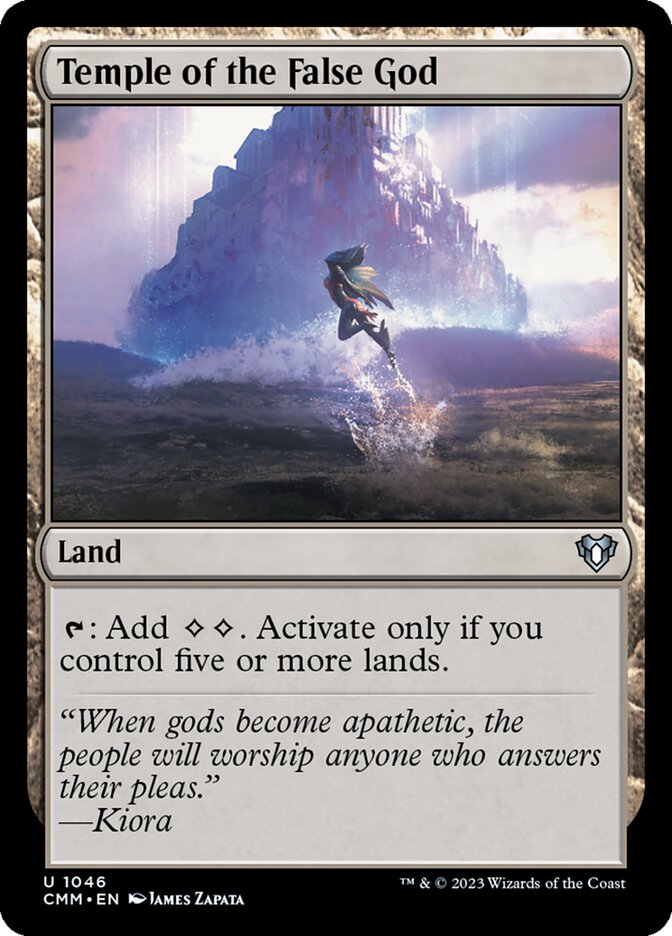 Temple of the False God (Commander Masters)