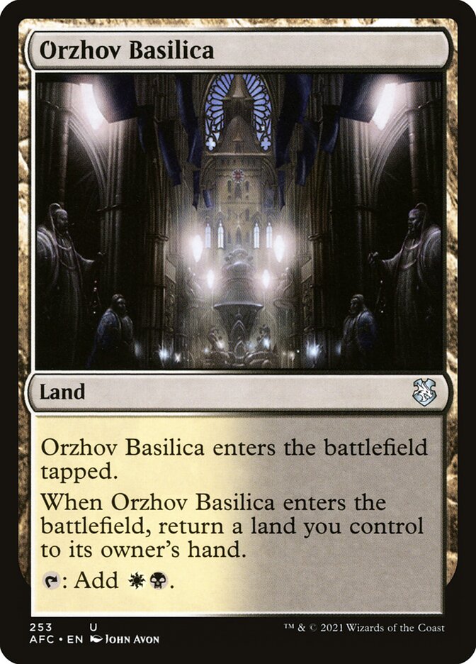 Orzhov Basilica (Forgotten Realms Commander)