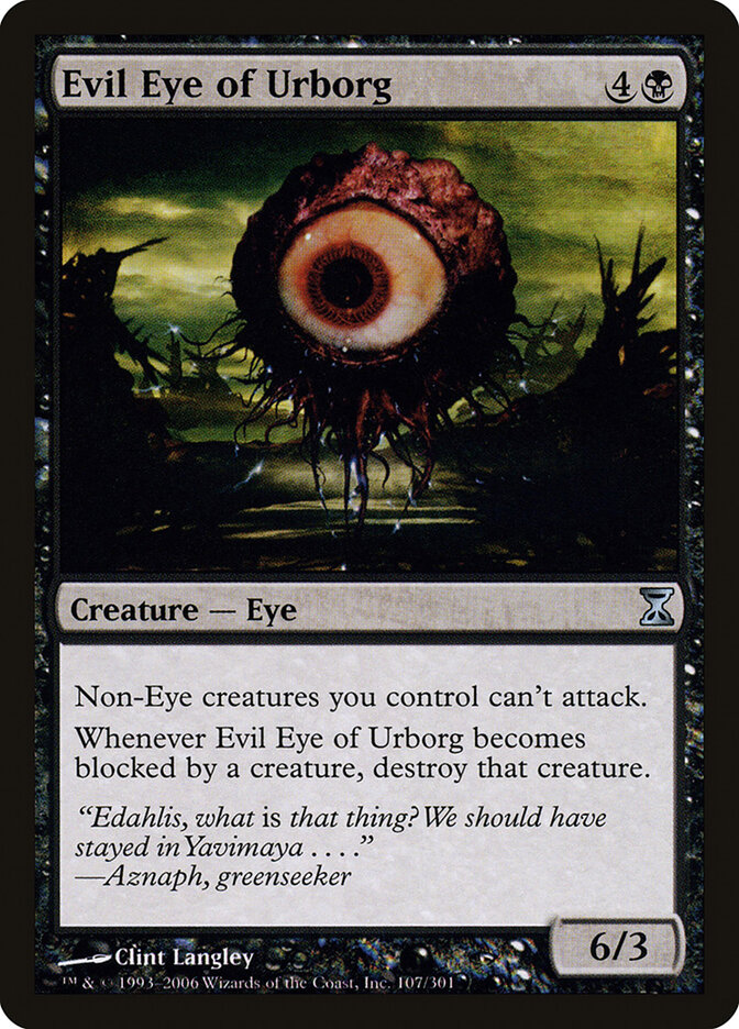 Evil Eye of Urborg (Time Spiral)