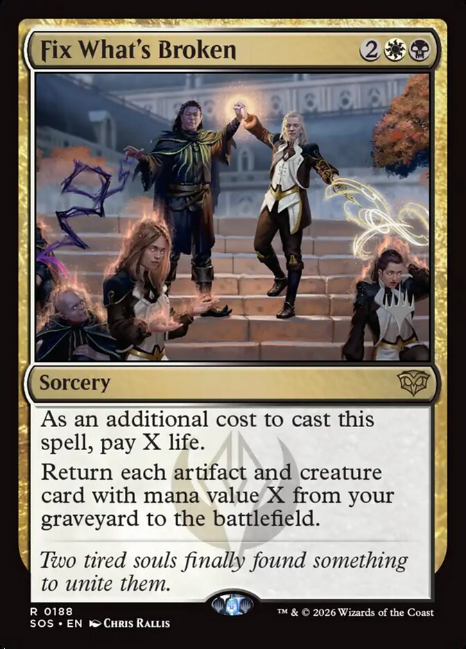 Fix What's Broken (Secrets of Strixhaven Promos)