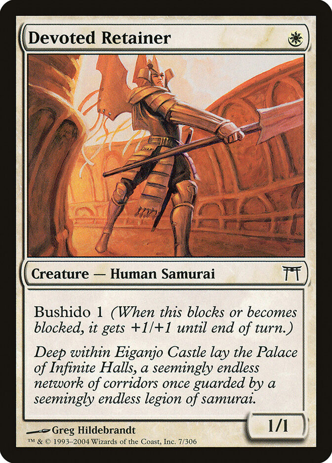 Devoted Retainer (Champions of Kamigawa)