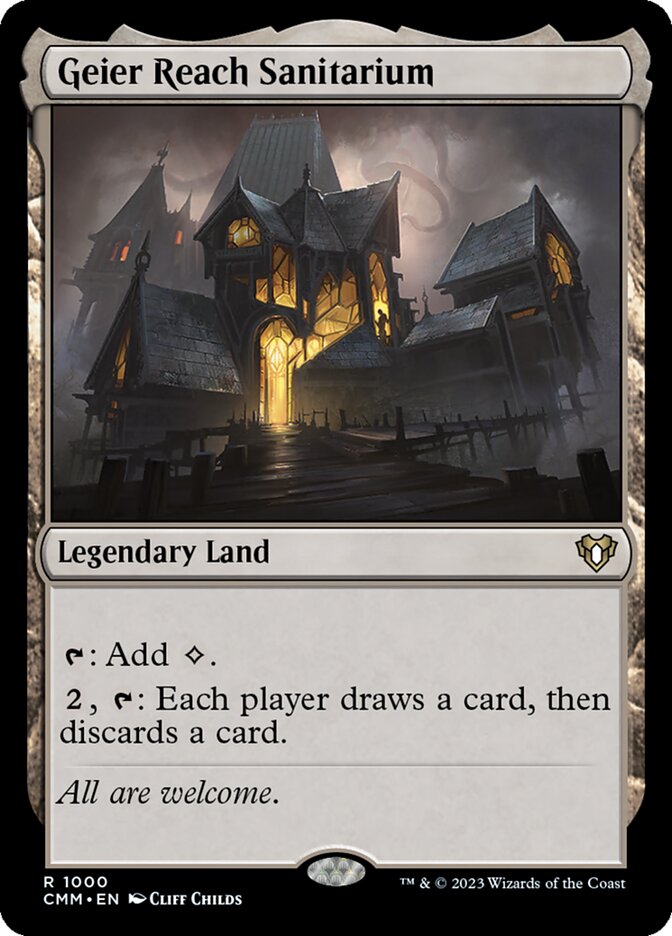 Geier Reach Sanitarium (Commander Masters)