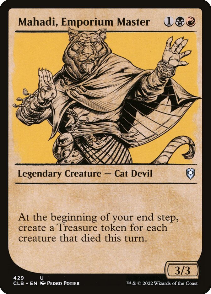 Mahadi, Emporium Master (Commander Legends: Battle for Baldur's Gate)