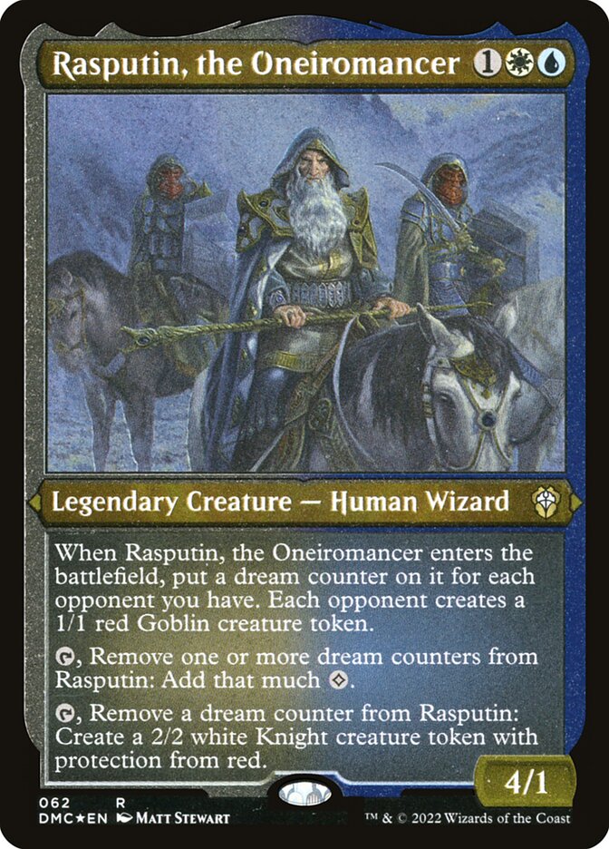 Rasputin, the Oneiromancer (Dominaria United Commander)
