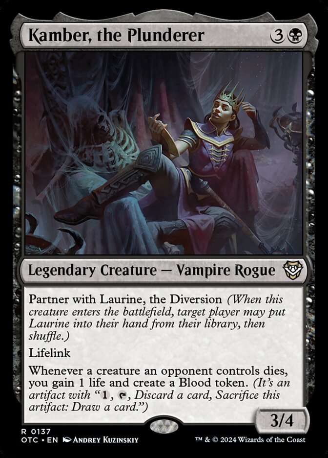 Kamber, the Plunderer (Outlaws of Thunder Junction Commander)