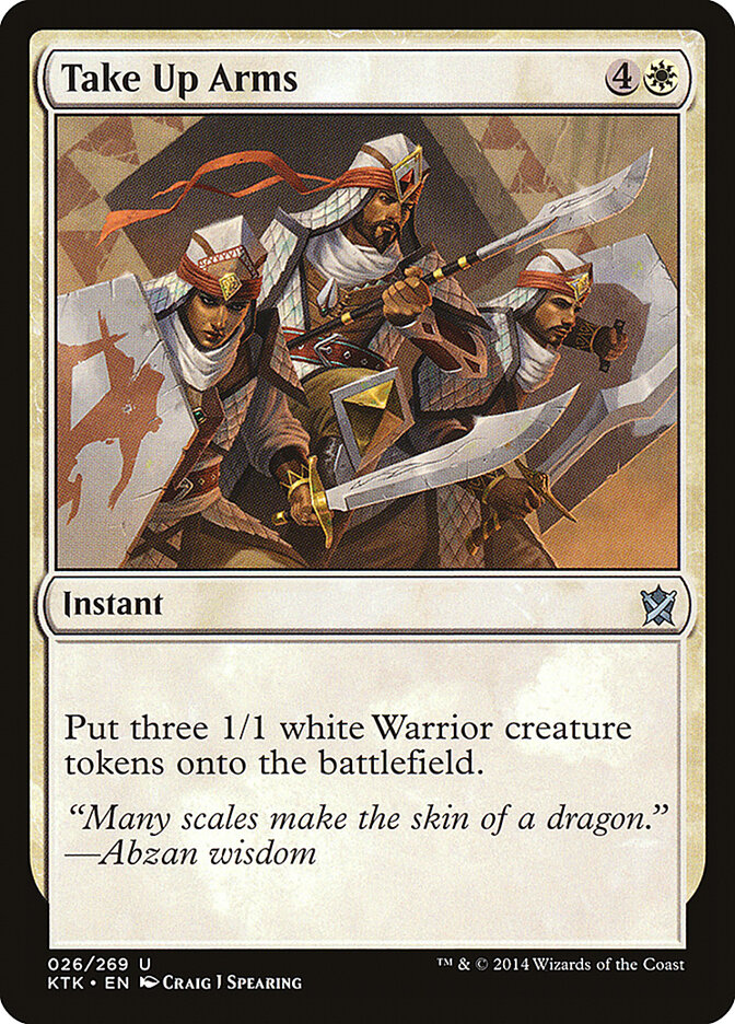 Take Up Arms (Khans of Tarkir)