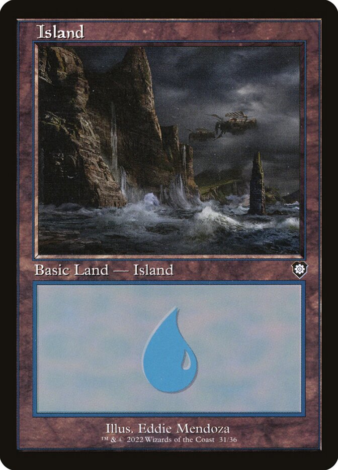 Island (The Brothers' War Commander)