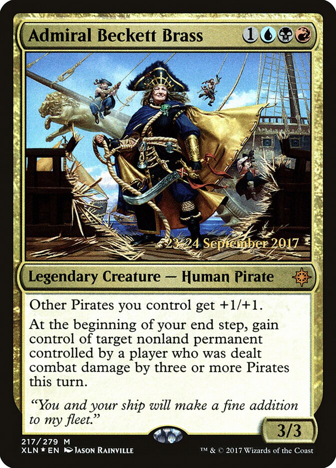 Admiral Beckett Brass (Ixalan Promos)