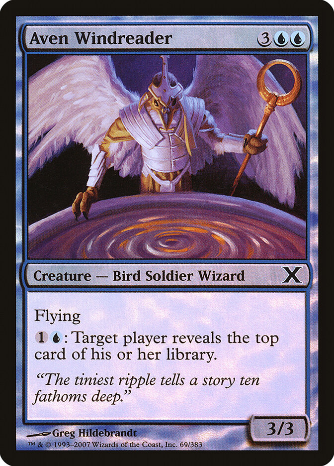 Aven Windreader (Tenth Edition)