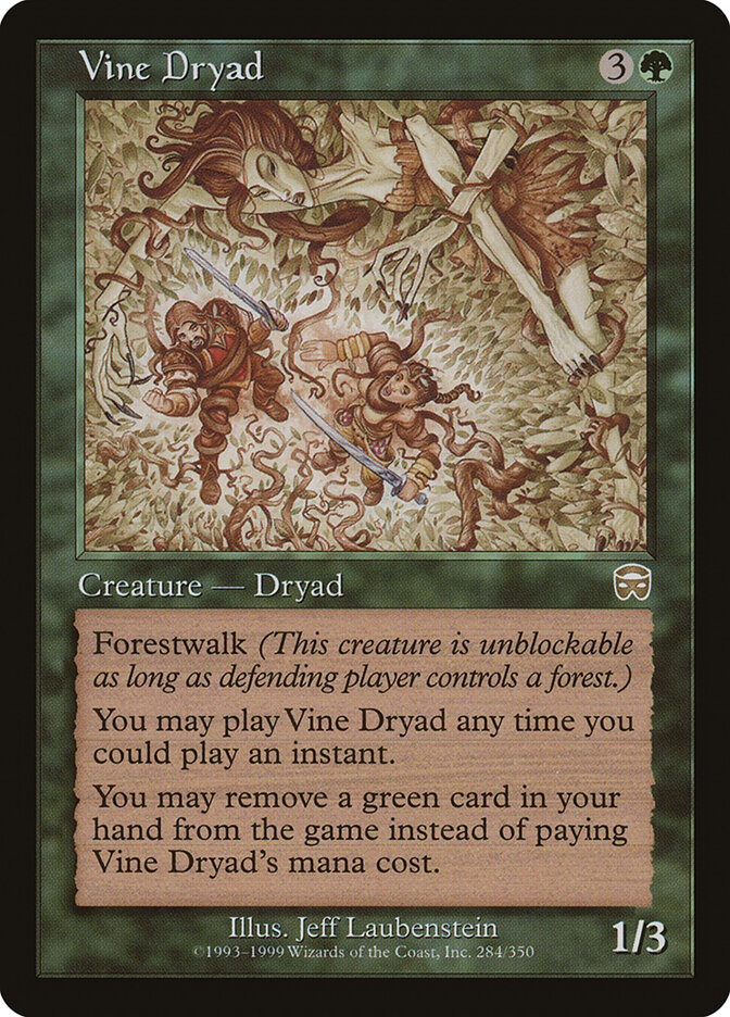 Vine Dryad (Mercadian Masques)
