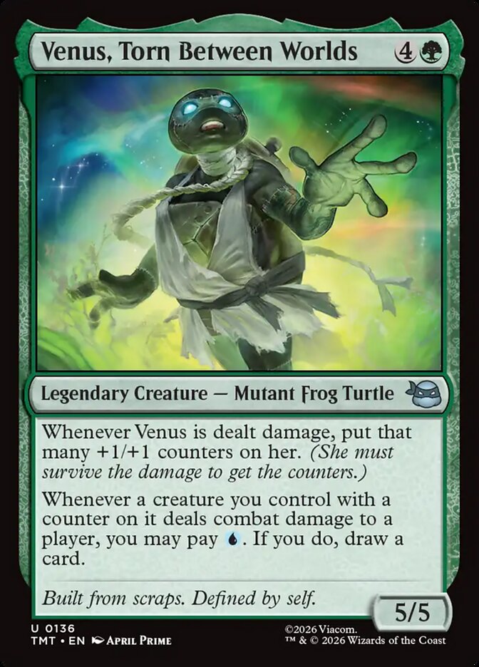 Venus, Torn Between Worlds (Teenage Mutant Ninja Turtles)