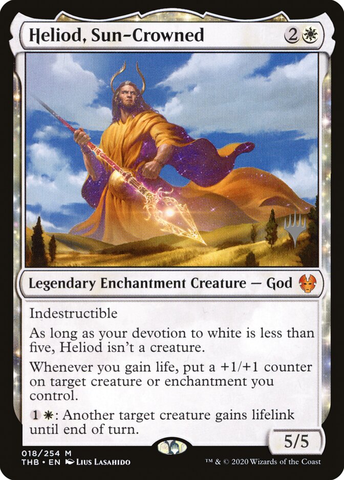 Heliod, Sun-Crowned (Theros Beyond Death Promos)