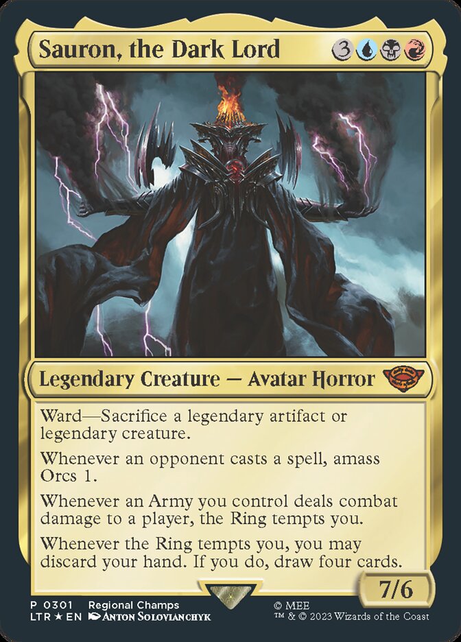 Sauron, the Dark Lord (The Lord of the Rings: Tales of Middle-earth)