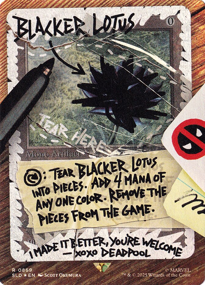 Blacker Lotus (Secret Lair Drop)