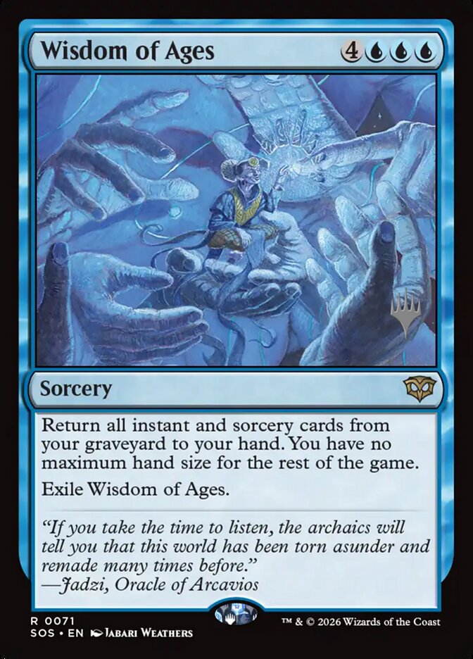 Wisdom of Ages (Secrets of Strixhaven Promos)