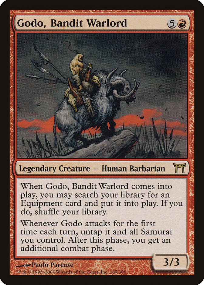 Godo, Bandit Warlord (Champions of Kamigawa)