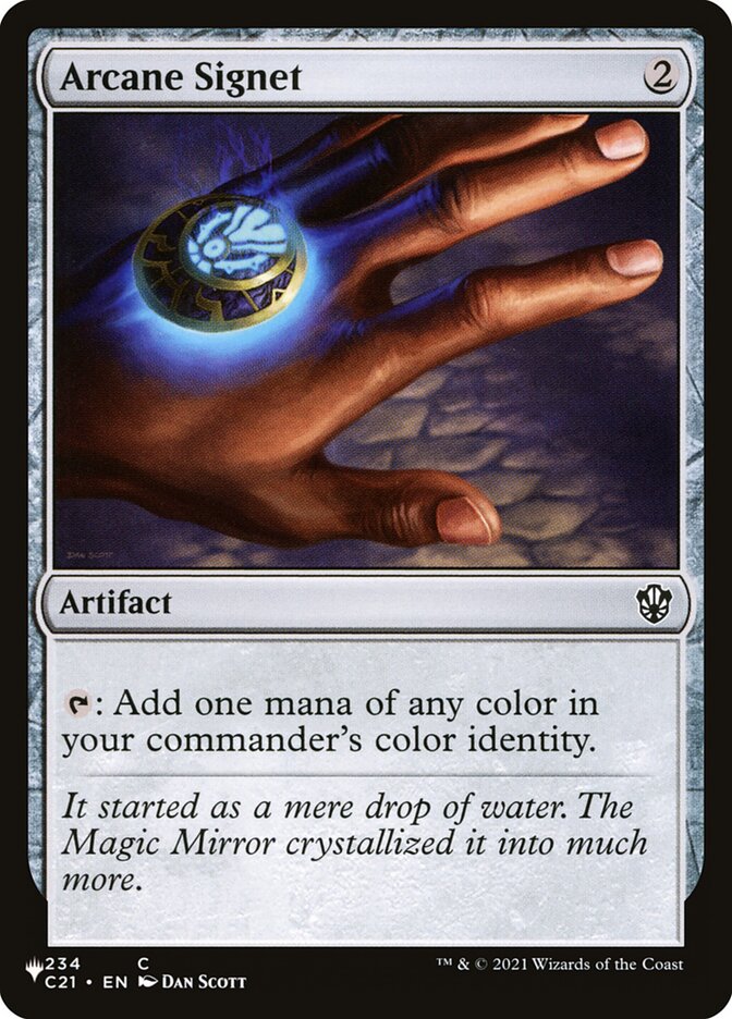 Arcane Signet (The List)
