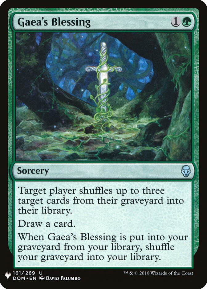Gaea's Blessing (The List)