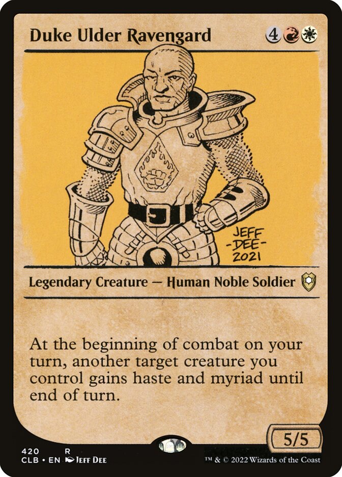 Duke Ulder Ravengard (Commander Legends: Battle for Baldur's Gate)