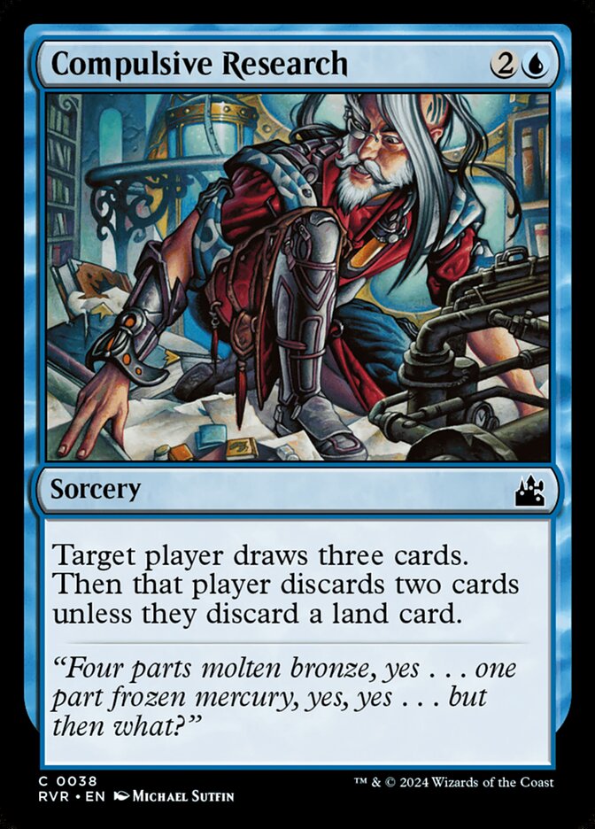 Compulsive Research (Ravnica Remastered)