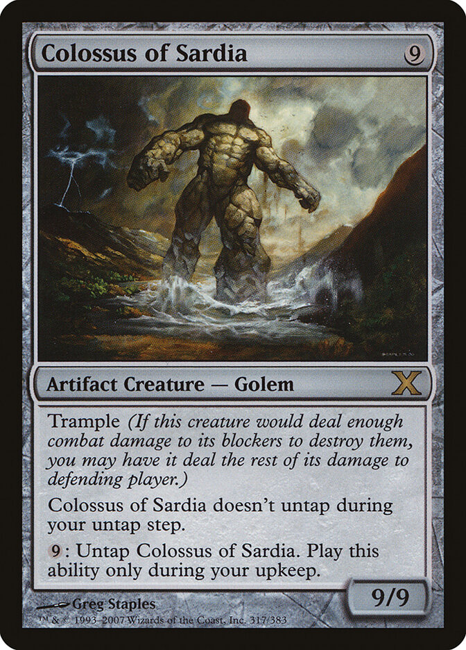 Colossus of Sardia (Tenth Edition)