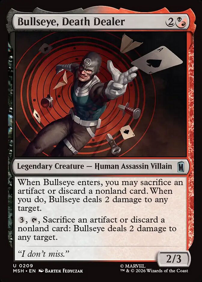 Bullseye, Death Dealer (Marvel Super Heroes)