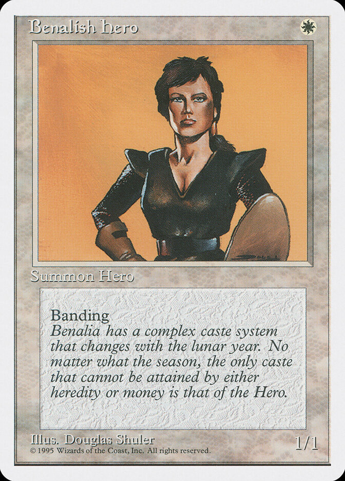 Benalish Hero (Fourth Edition)