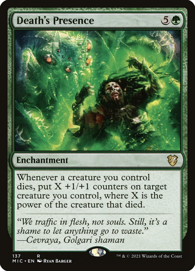 Death's Presence (Midnight Hunt Commander)