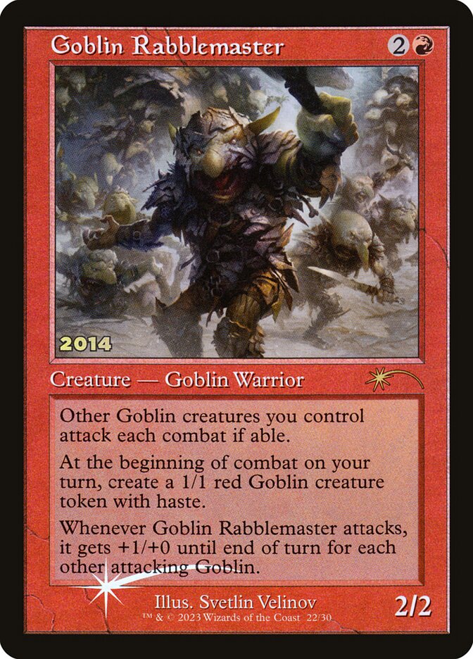 Goblin Rabblemaster (30th Anniversary Play Promos)