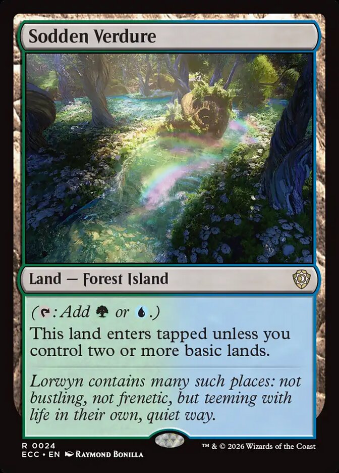 Sodden Verdure (Lorwyn Eclipsed Commander)
