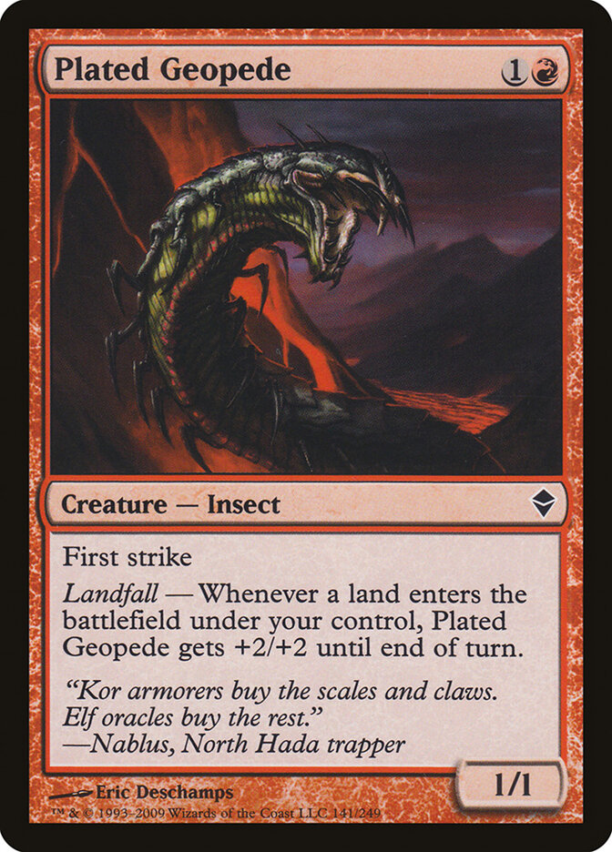 Plated Geopede (Zendikar)