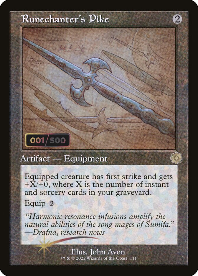 Runechanter's Pike (The Brothers' War Retro Artifacts)