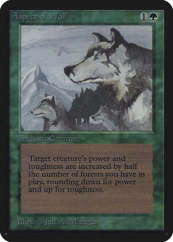 Aspect of Wolf (Limited Edition Alpha)