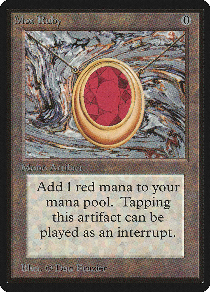 Mox Ruby (Limited Edition Beta)