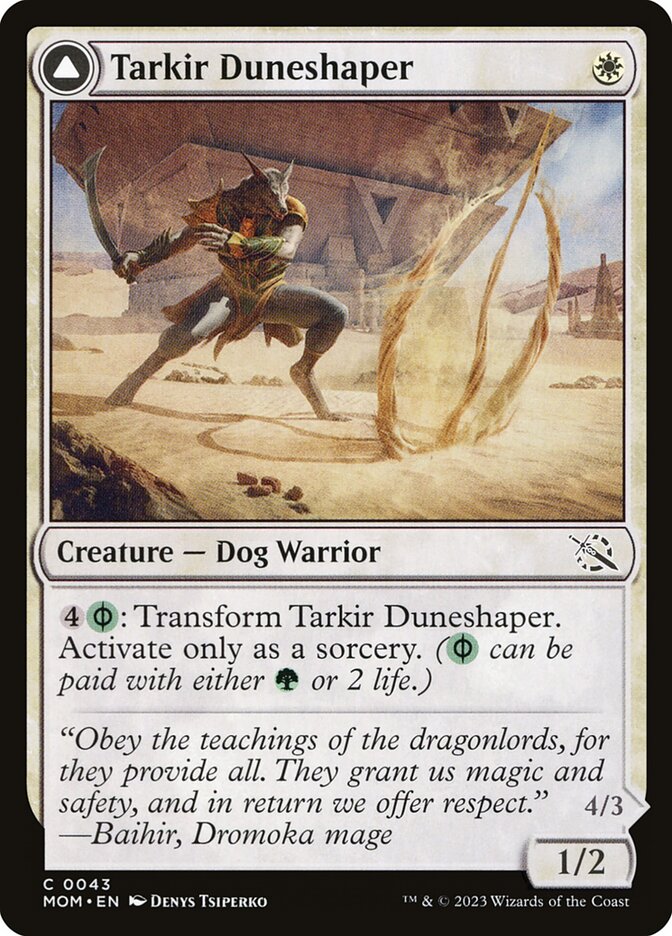 Tarkir Duneshaper (March of the Machine)