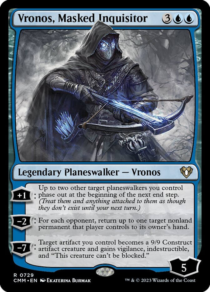 Vronos, Masked Inquisitor (Commander Masters)