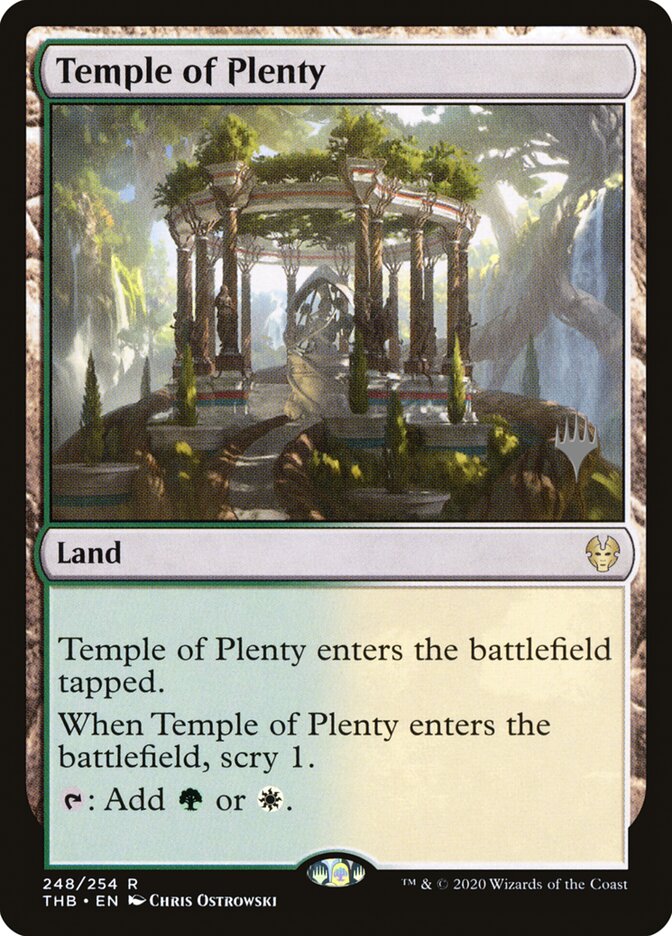 Temple of Plenty (Theros Beyond Death Promos)