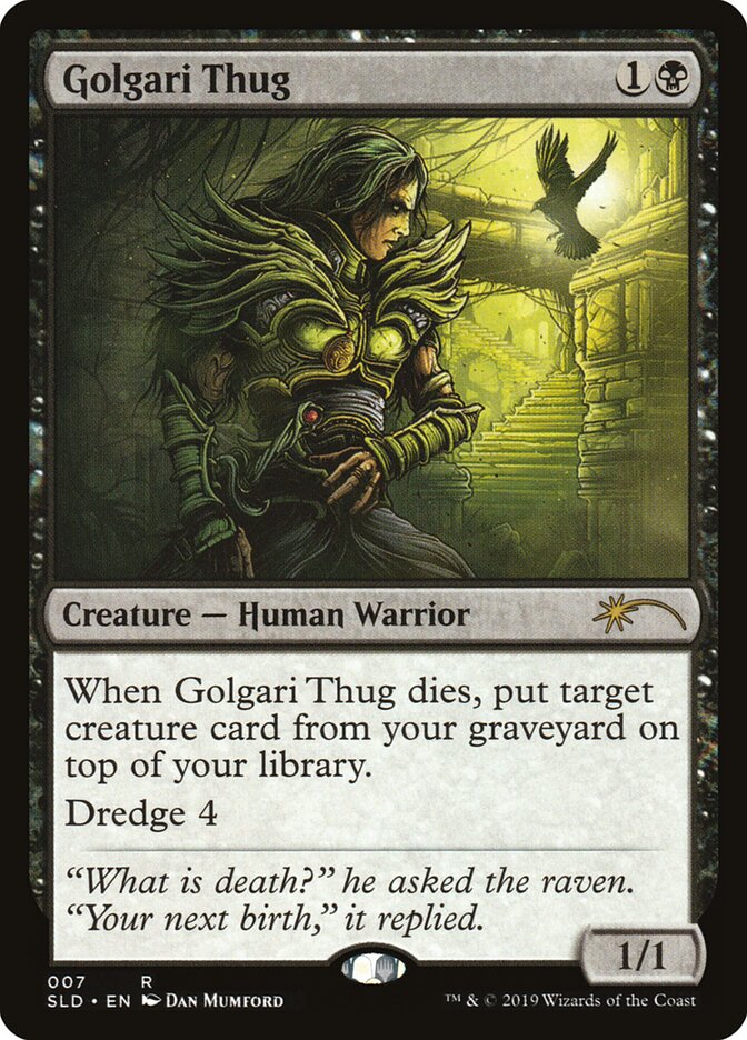 Golgari Thug (Secret Lair Drop)