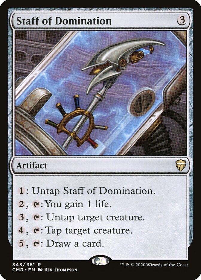 Staff of Domination (Commander Legends)