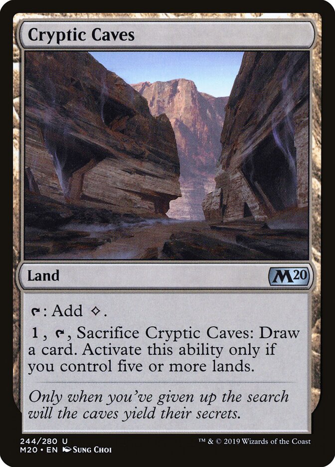 Cryptic Caves (Core Set 2020)