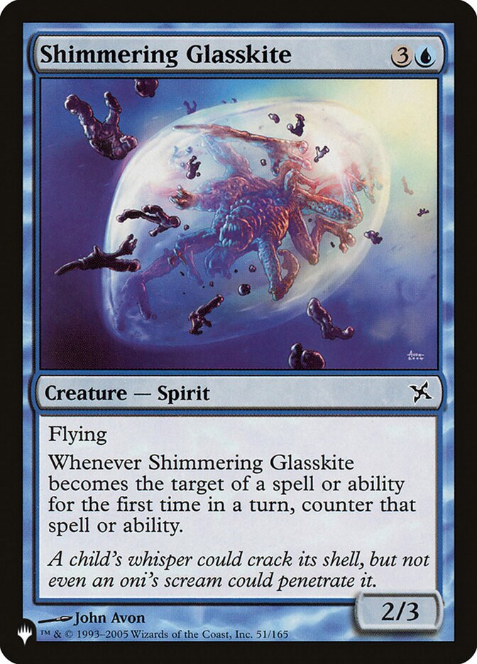 Shimmering Glasskite (The List)