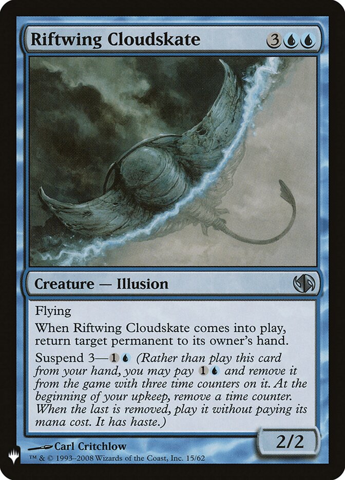 Riftwing Cloudskate (The List)
