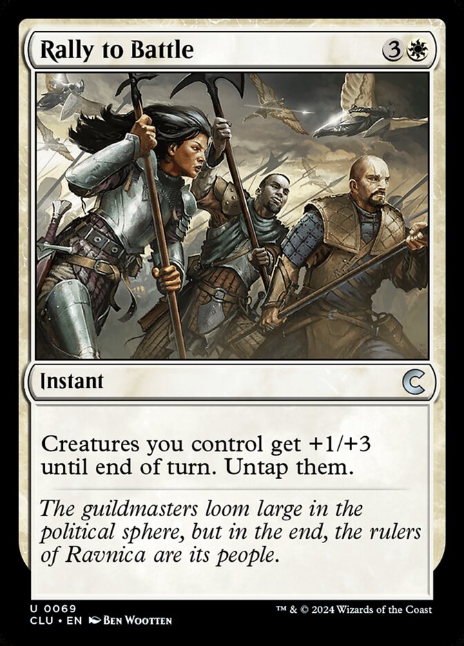 Rally to Battle (Ravnica: Clue Edition)