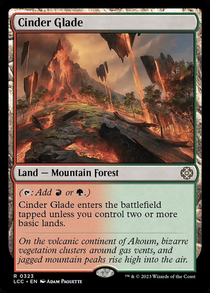 Cinder Glade (The Lost Caverns of Ixalan Commander)