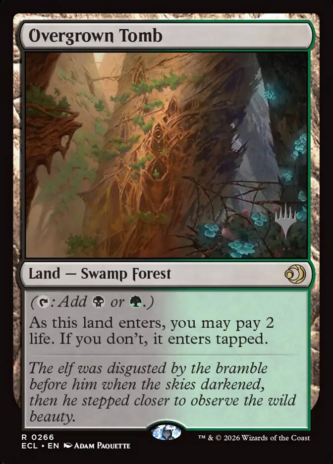 Overgrown Tomb (Lorwyn Eclipsed Promos)