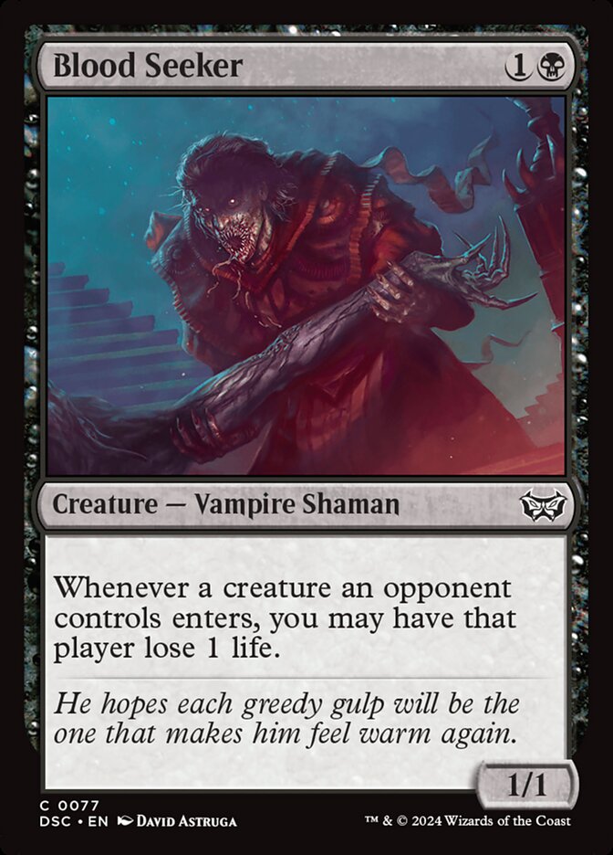 Blood Seeker (Duskmourn: House of Horror Commander)