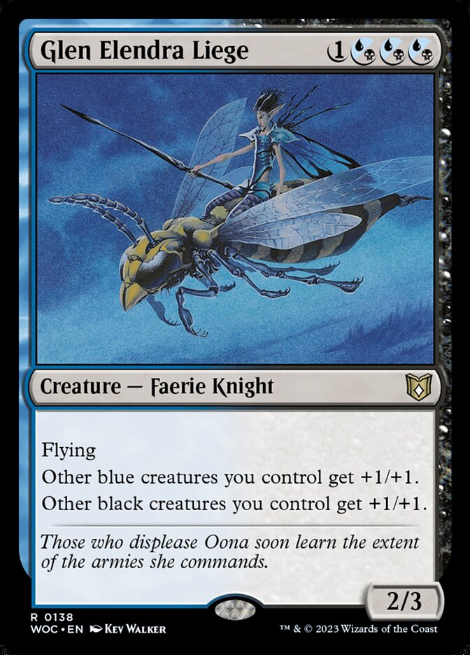 Glen Elendra Liege (Wilds of Eldraine Commander)