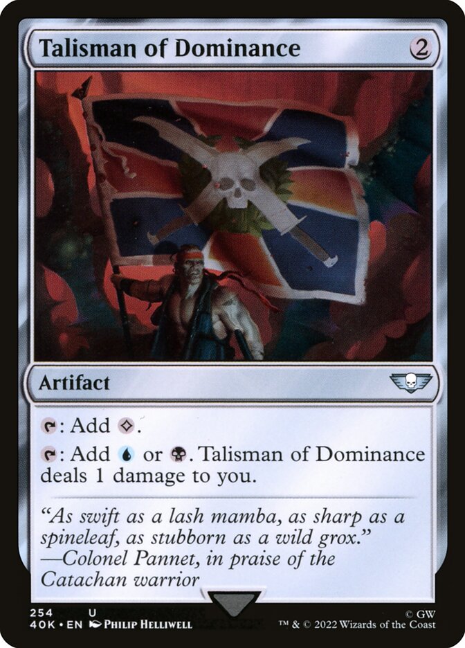 Talisman of Dominance (Warhammer 40,000 Commander)