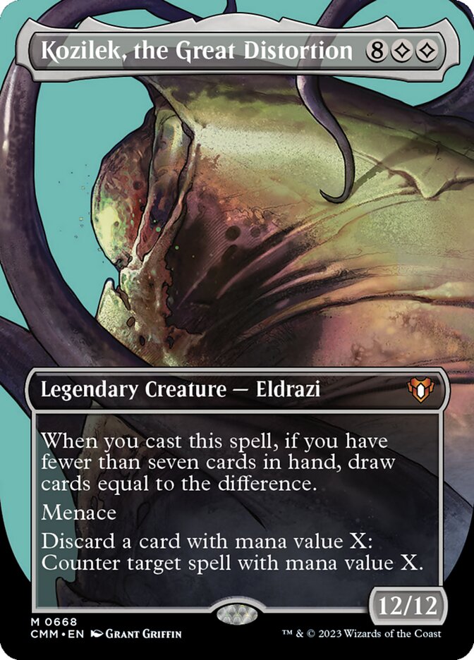 Kozilek, the Great Distortion (Commander Masters)